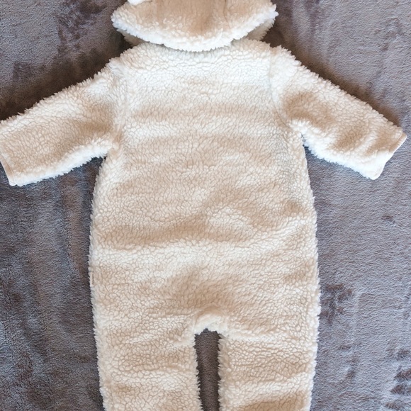Cozy overall for baby girl - Picture 2 of 2